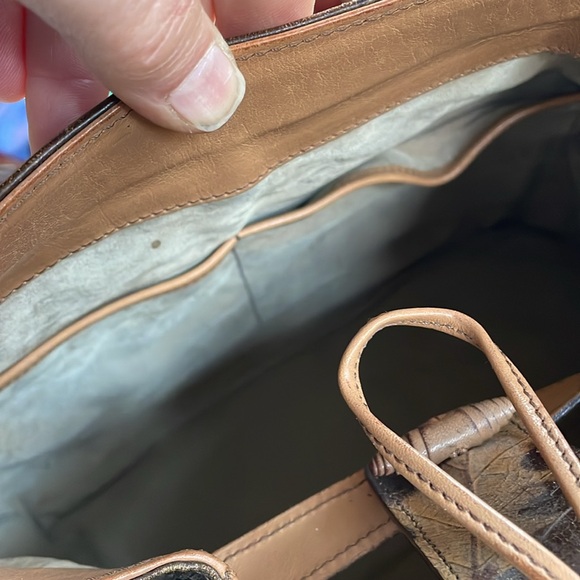 Vintage Brahmin Eugenia satchel - Picture 4 of 12